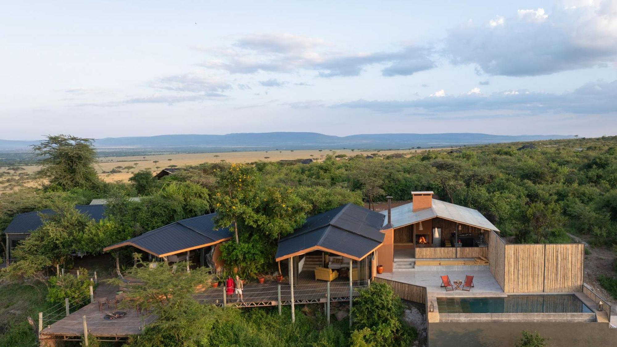 Hotel Saruni Eagle View Naboisho Exteriér fotografie