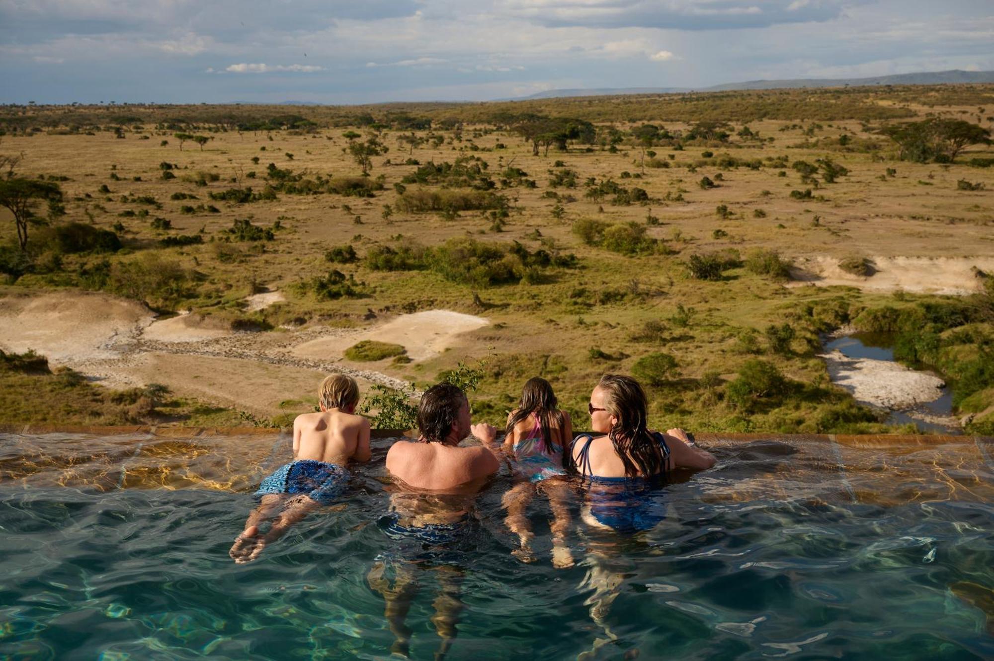 Hotel Saruni Eagle View Naboisho Exteriér fotografie