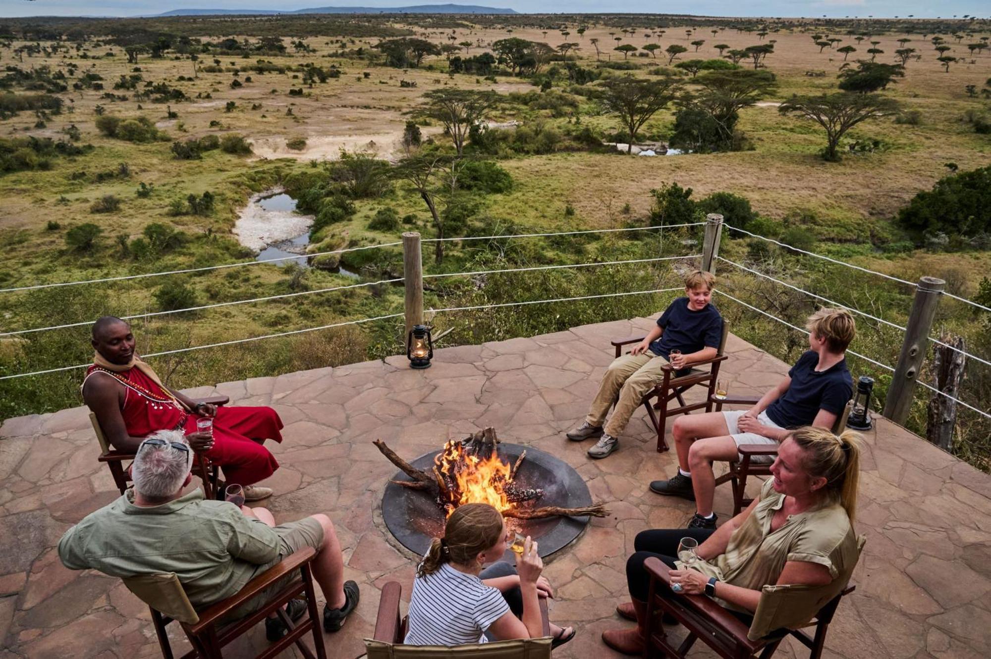 Hotel Saruni Eagle View Naboisho Exteriér fotografie